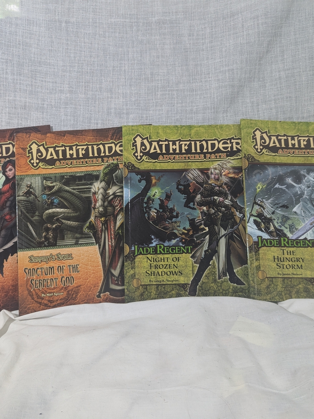 Pathfinder Adventure Path Book Lot - Jade Regent Serpent's Skull Set 4
